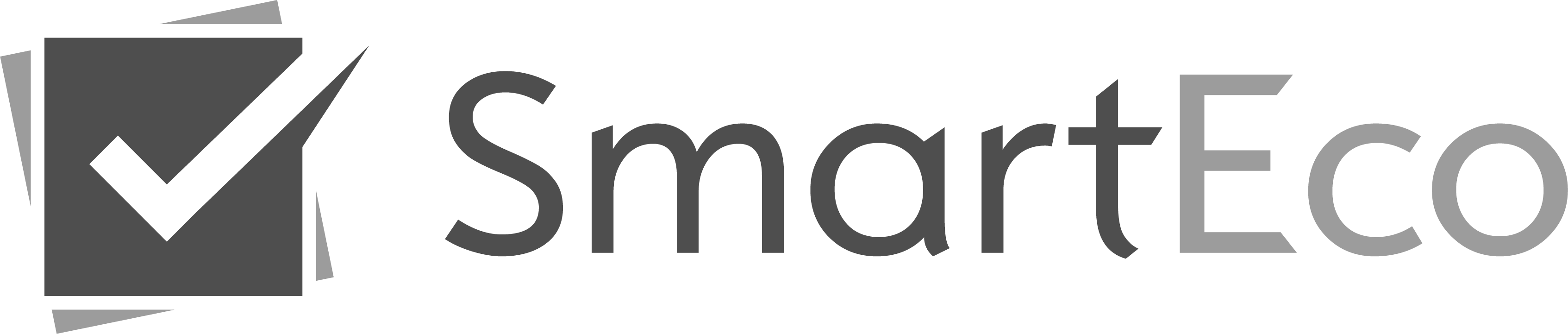 Smarteco logo gray